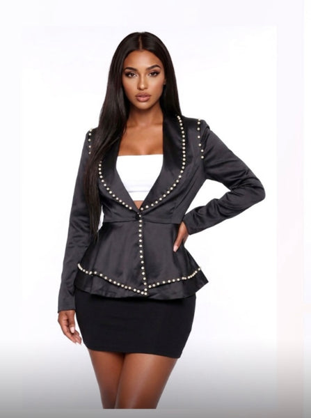 The Pearl of Elegance Blazer