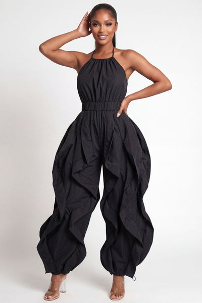 Main Character Ruched Jumpsuit