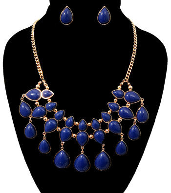 Resin Beads Necklace Set
